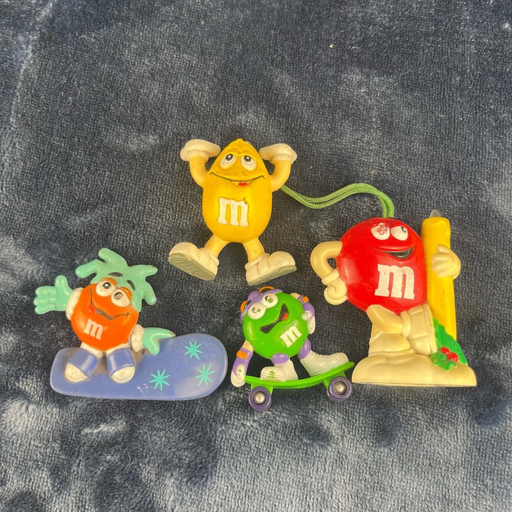 Vintage Mars M n M Toy Lot Bundle Fan Favorite Figurine Mixed Years Holidays
